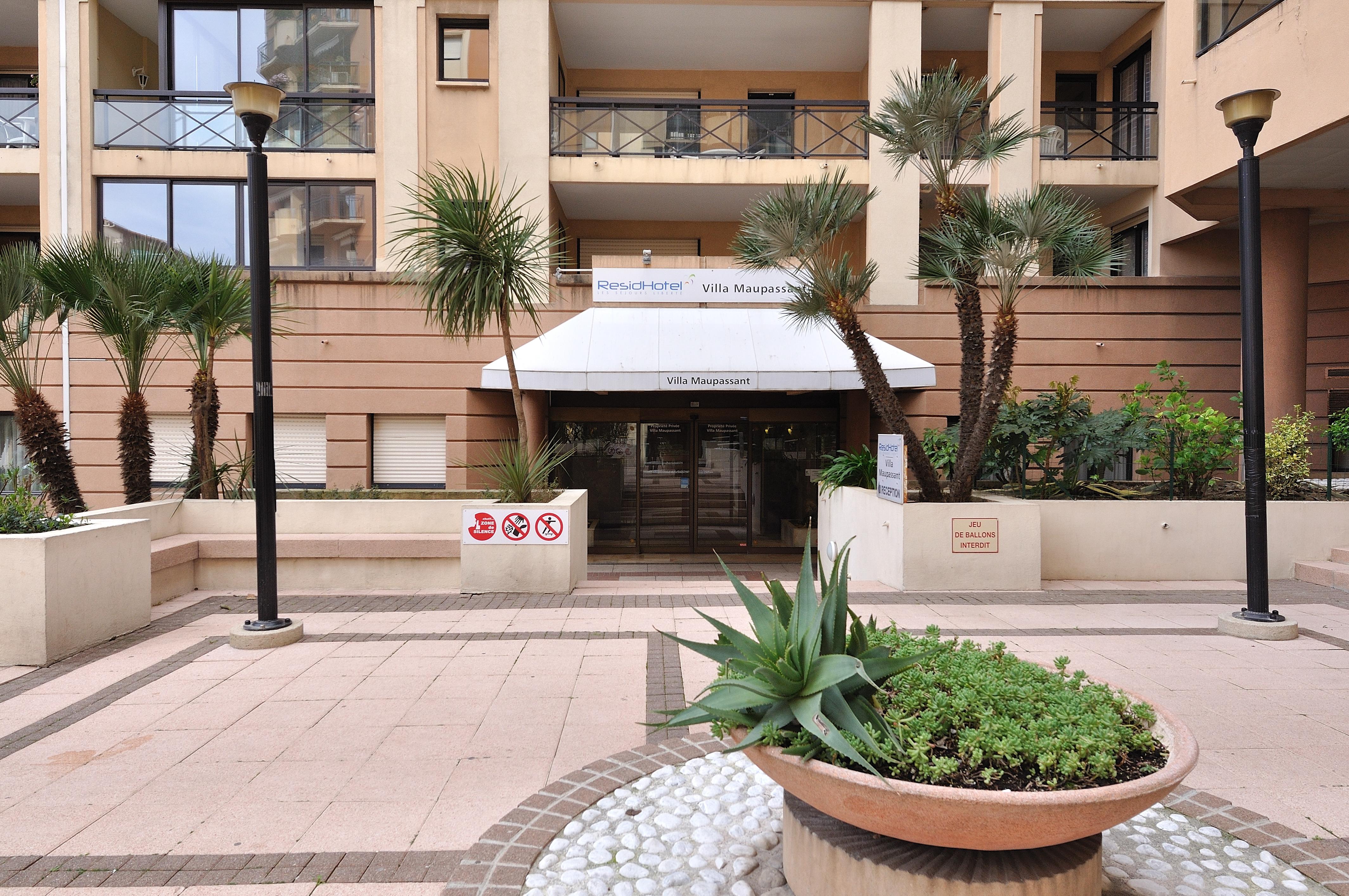 Residhotel Villa Maupassant Cannes Bagian luar foto