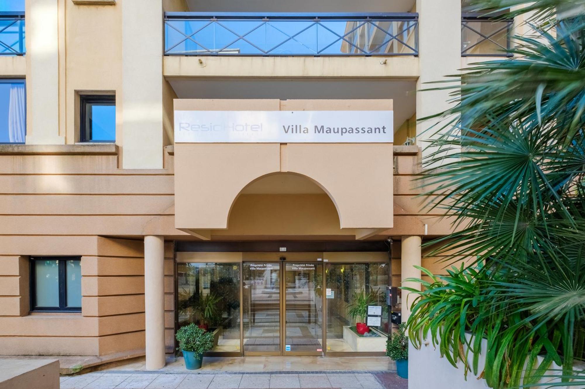 Residhotel Villa Maupassant Cannes Bagian luar foto
